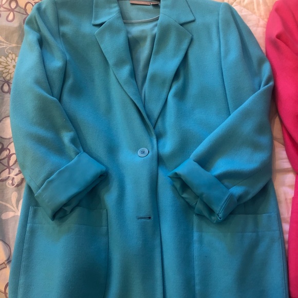 Linen lined blazer jackets. 14. Nordstrom Brand. - Picture 2 of 2
